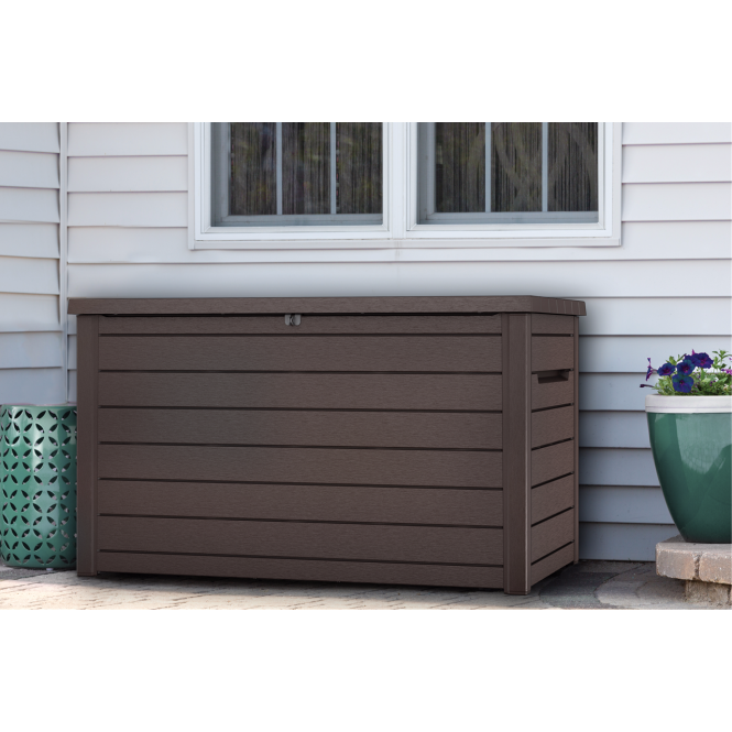 Keter Ontario 870L Brown Outdoor Storage Box