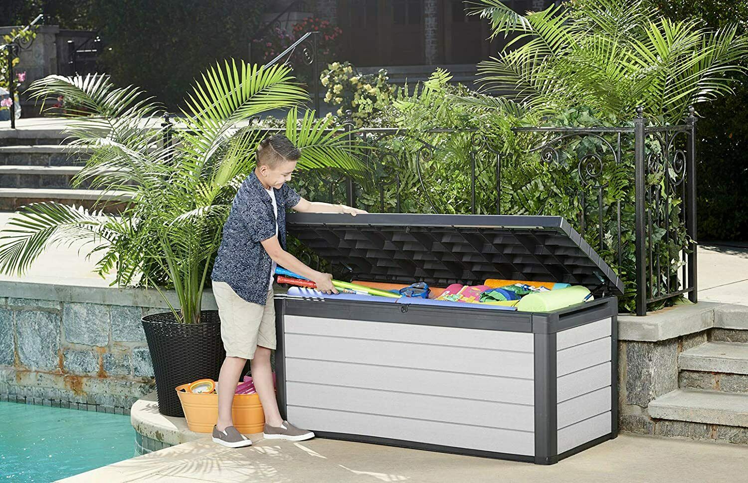 Denali Garden Storage Deck Box Extra Large Size 757L - Image 10